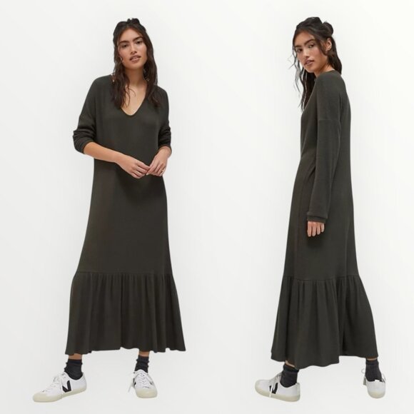 Anthropologie Saturday Sunday Taylor Flounced Maxi Dress - Picture 2 of 6